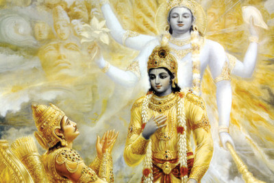 

ESP Creation Lord Krishna With Arun 24x36 Inch Paper Poster Paper Print(36 inch X 24 inch, Rolled)