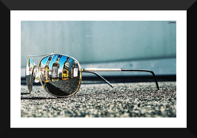 

Tallenge - Bottles On The Glares - Premium Quality A3 Size Framed Poster Paper Print(17 inch X 12 inch, Framed)