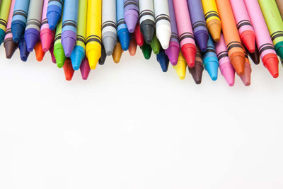 

Art For Kids Room Décor - You Can Do Anything With Crayons - Medium Size Rolled Digital Art Print On Photographic Paper(27 inch X 18 inch, Rolled)