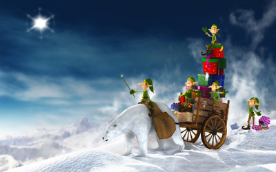 

Tallenge - Christmas Art - Santas Elves At Work - Unframed Rolled A3 Size Poster Paper Print(16.5 inch X 11.6 inch, Rolled)