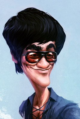 

Oshi - Long Face Guy Paper Print(18 inch X 12 inch, Streched)