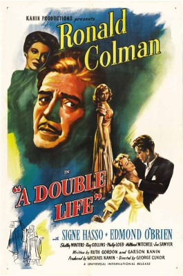 

A Double Life - 1947 Paper Print(24 inch X 16 inch, Rolled)