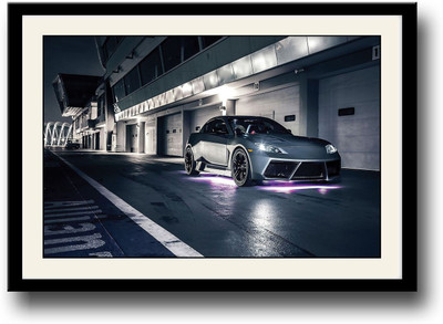 

Awesome Sports Car Fine Art Print(10 inch X 14 inch, Framed)