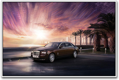

Rolls Royce Ghost Paper Print(12 inch X 18 inch)