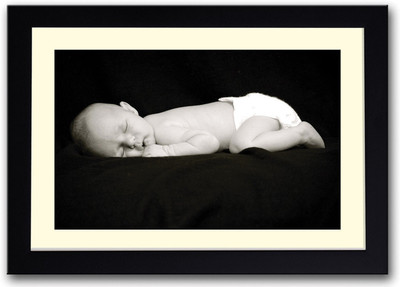 

Cute Baby sleeping Fine Art Print(14 inch X 20 inch, Framed)