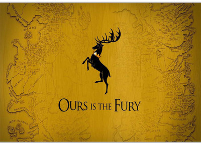 

Posterhouzz Ours Is The Fury Paper Print(12 inch X 18 inch, Rolled)
