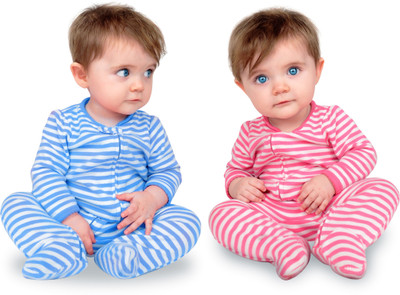 

Child's Love - Twins Boy and Girl Paper Print(12 inch X 18 inch, Streched)
