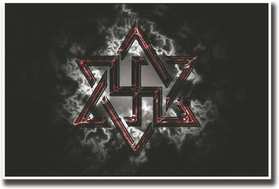 

Red Swastika symbol Fine Art Print(12 inch X 18 inch, Rolled)