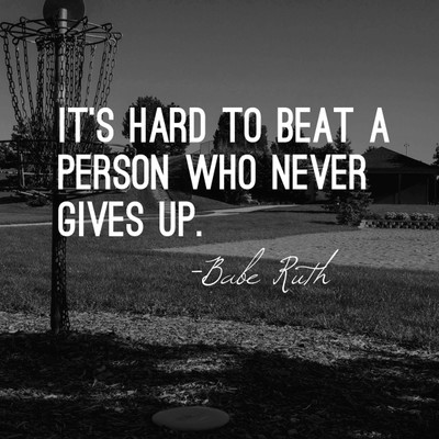 

Spirit Of Sports - Motivational Quote - Never Give Up - Babe Ruth - A3 Size Unframed Poster Paper Print(16.5 inch X 11.6 inch)