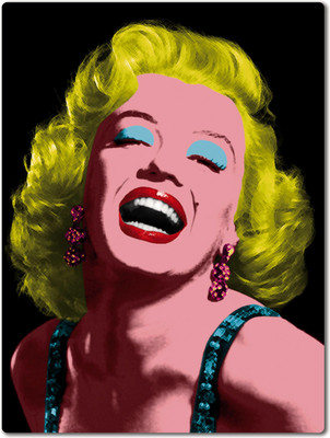 

Marilyn Pop Paper Print(16 inch X 12 inch, Hardboard Mounted)