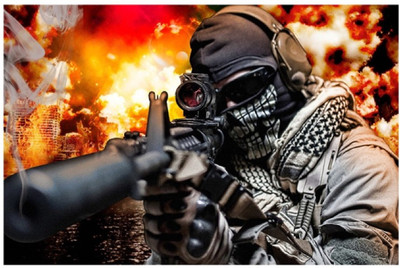 

Call Of Duty Poster Paper Print(18 inch X 12 inch, Rolled)