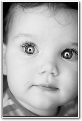 

Cute baby boy with beautiful eyes Paper Print(18 inch X 12 inch)