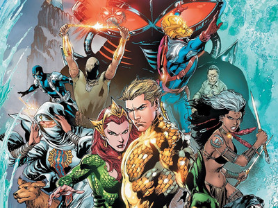 

Aquaman Frameless Fine Quality Poster Fine Art Print(12 inch X 18 inch, Rolled)