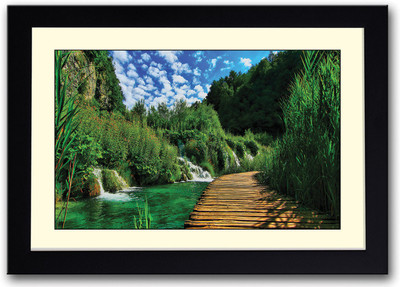 

Plitvice Lakes National Park Fine Art Print(14 inch X 20 inch, Framed)