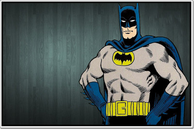 

Posterhouzz Batman Poster Fine Art Print(12 inch X 18 inch, Rolled)