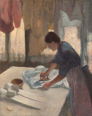 

Tallenge - Woman Ironing by Edgar Degas - A3 Size Unframed Poster Paper Print(16.5 inch X 11.6 inch)