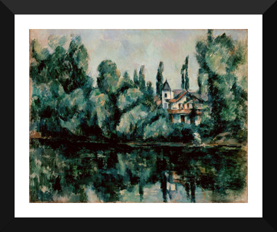 

Tallenge Modern Masters Collection - The Banks of the Marne by Paul Cézanne - Premium Quality A3 Size Framed Poster Paper Print(17 inch X 12 inch, Framed)