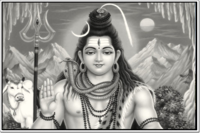 

Posterhouzz Shiva Poster Poster Fine Art Print(12 inch X 18 inch, Rolled)
