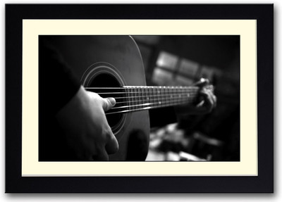 

Guitar Fine Art Print(14 inch X 20 inch, Framed)