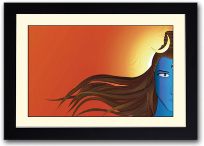 

Shiva Artistic Fine Art Print(14 inch X 20 inch, Framed)