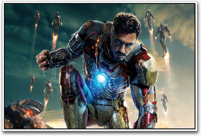 

Iron Man Superhero Paper Print(12 inch X 18 inch)