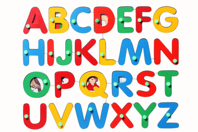 

Oshi - Alphabets Chart Paper Print(12 inch X 18 inch, Streched)