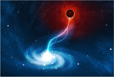 

Stars Black Hole Galaxy Paper Print(13 inch X 19 inch, Rolled)