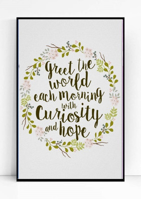 

Motivational Quotes 022 Paper Print(18 inch X 12 inch, Framed)