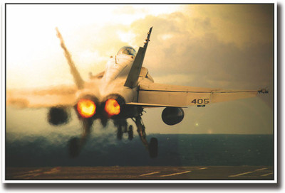 

Fighter plane taking off Fine Art Print(12 inch X 18 inch, Rolled)