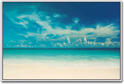 Blue Beach Paper Print(12 inch X 18 inch)
