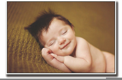

Posterhouzz Cute little sleeping baby image Fine Art Print(12 inch X 18 inch, Rolled)