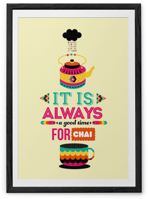 

Chai Fine Art Print(36 inch X 24 inch, Framed)
