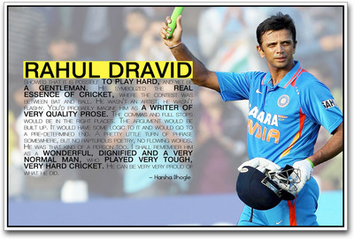 

Rahul Dravid Paper Print(12 inch X 18 inch)