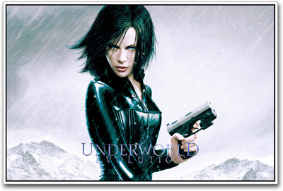 

Kate Beckinsale in The Underworld movie Paper Print(12 inch X 18 inch)