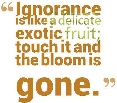 

Posterhouzz Ignorance Poster Fine Art Print(12 inch X 18 inch, Rolled)