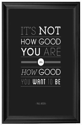 

Motivational Gyaan's of Babaji 012 Fine Art Print(18 inch X 12 inch, Framed)