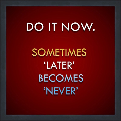 

Motivational Poster Extra Large (24"x16") Fine Art Print(18 inch X 18 inch, Rolled)