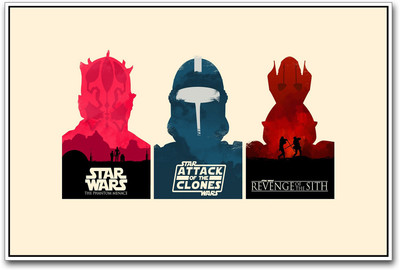 

Star Wars Minimalistic Paper Print(12 inch X 18 inch)