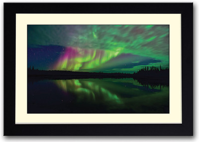 

Aurora Lights Fine Art Print(14 inch X 20 inch, Framed)