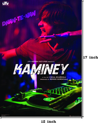 Kaminey Paper Print(17 inch X 12 inch, Rolled)