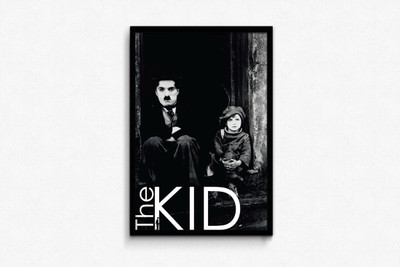 Seven Rays Chaplin - The Kid Framed Poster Paper Print (Small) Paper Print(19 inch X 13 inch)