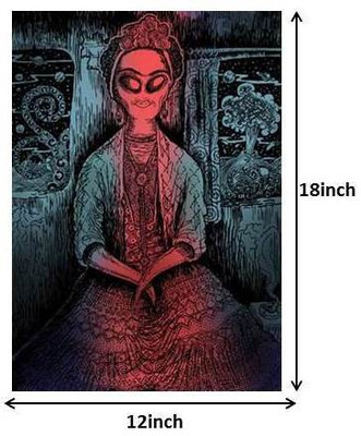 

The Alien Frida Paper Print(18 inch X 12 inch)