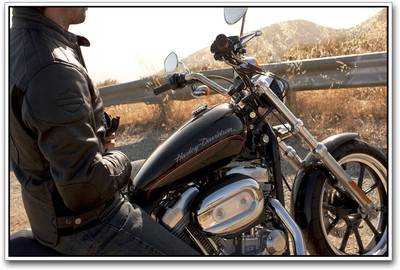 

Black Motorcycle Ride Paper Print(12 inch X 18 inch)