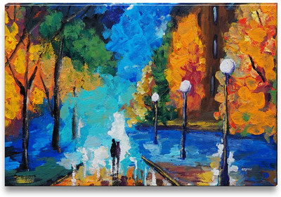 43% OFF on Dating Tonight Canvas Art(10 inch X 15 inch)