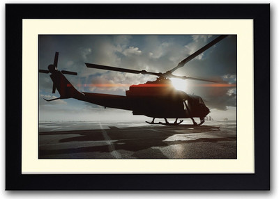 

Helicopter Wings Fine Art Print(14 inch X 20 inch, Framed)