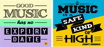

MUSIC HIGH Paper Print(12 inch X 12 inch)