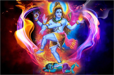 

Shiva Natraja Art Poster Paper Print(18 inch X 12 inch, Rolled)