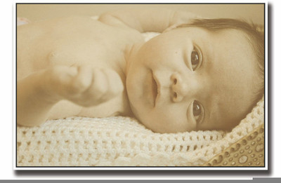 

Posterhouzz Vintage pic of cute baby Fine Art Print(12 inch X 18 inch, Rolled)