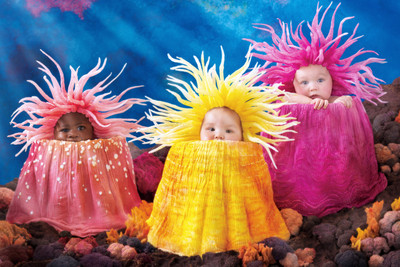 

Posterhouzz Baby'S Love - Babies In The Aquarium Paper Print(12 inch X 18 inch, Rolled)