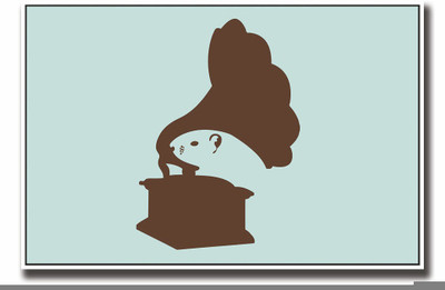 

Posterhouzz Gramophone Fine Art Print(12 inch X 18 inch, Rolled)